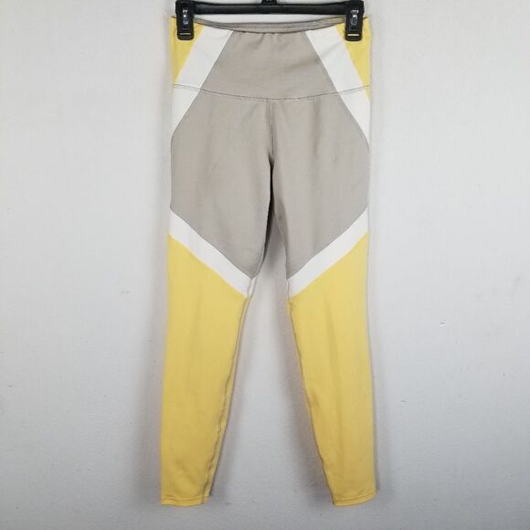 Old Navy Active Go Dry Colorblock Full Length Leggings Size M - Picture 1 of 8